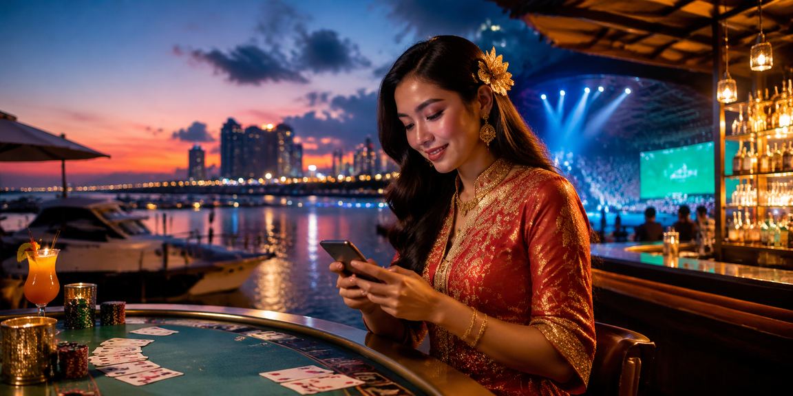 Permainan baccarat dalam suasana tradisional Melayu di Terengganu